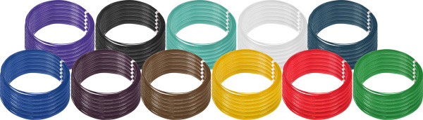 Plastiq пластик ABS 11 цветов по 100 м - купить с доставкой по выгодным ...
