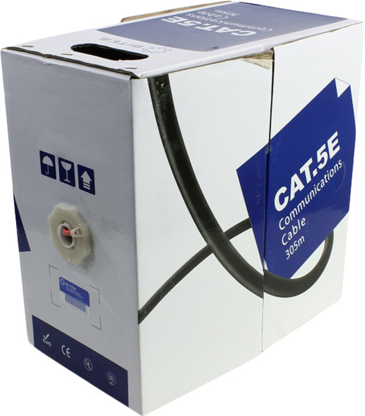 Кабель 5bites Кабель 5bites US5505-305A-LSZH, UPT, 4 пары, одножильный ...