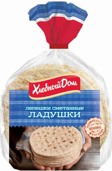Лепешка Хлебный Дом "Ладушки сметанные", 240 г - купить с доставкой по ...