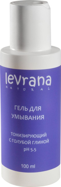 Гель для умывания Levrana Матирующий, с голубой глиной, Mini, 100 мл ...