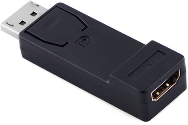 Переходник DisplayPort HDMI GCR для для подключения ТВ монитора 2K 60Hz ...
