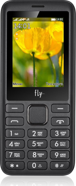 Мобильный телефон Fly Мобильный телефон Fly FF249, черный - купить по ...