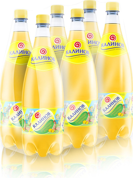 Калинов Лимонад 1,5л./6шт. Сказочный ключик Kalinov - купить с ...