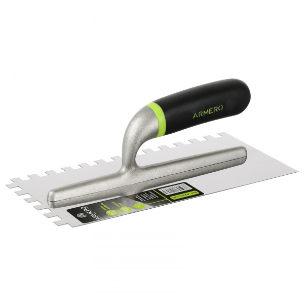 Кельма зубчатая Armero 280х130 мм зуб 10х10 мм A231/290 - купить с ...