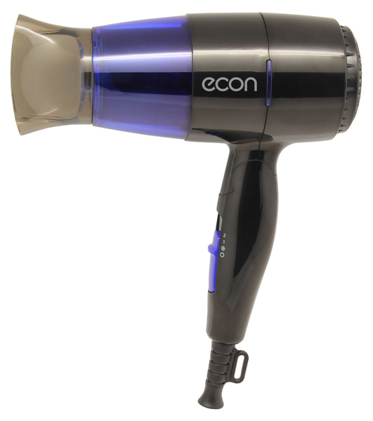 Фен для волос ECON ECO-BH164D_2523 озон, черный - купить по выгодным ...