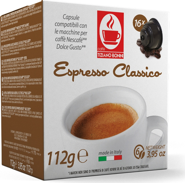 Кофе в капсулах Caffe Tiziano Bonini Espresso Classico (DG) - купить с ...