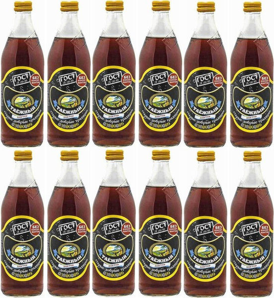 Лимонад Старые добрые традиции "Таежный доктор", 12 шт по 0,5 л ...