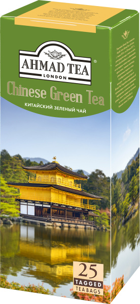 Чай в пакетиках зеленый Ahmad Tea Китайский, 25 шт - купить с доставкой ...