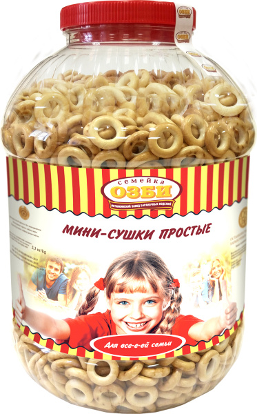 Мини-сушки Семейка ОЗБИ, 2.3 кг - купить с доставкой по выгодным ценам ...