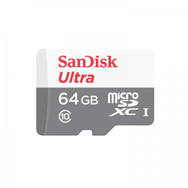 Карта памяти sandisk ultra 64 гб sdsqunr 064g gn3mn