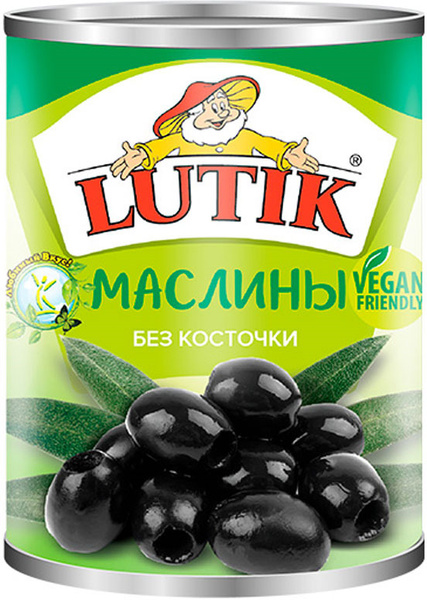 Маслины Lutik без косточки, 280мл - купить с доставкой по выгодным ...