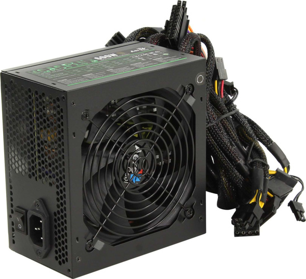 Aerocool Блок питания компьютера Блок питания ATX 600W, KCAS-600W PLUS ...