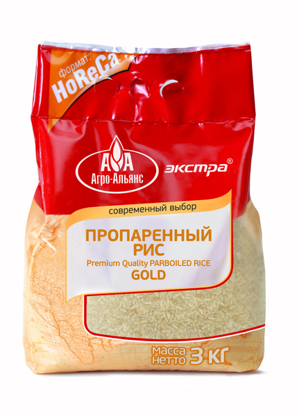 Пропаренный рис "Gold" "Агро-Альянс" Экстра HoReCa, 3 кг купить на OZON ...