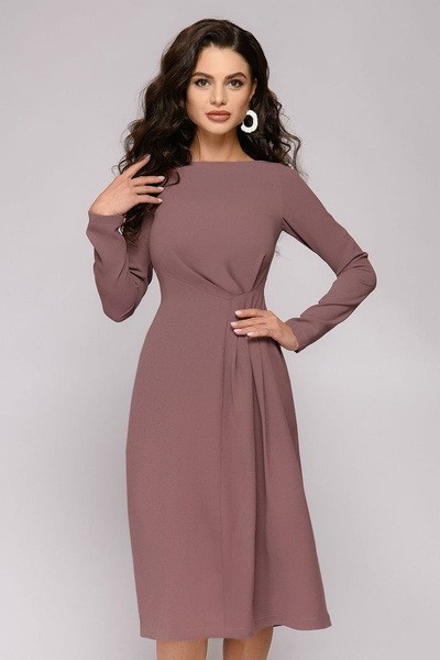 Платье 1001DRESS, коричневый 42 размер, Женский, На любой сезон, размер ...