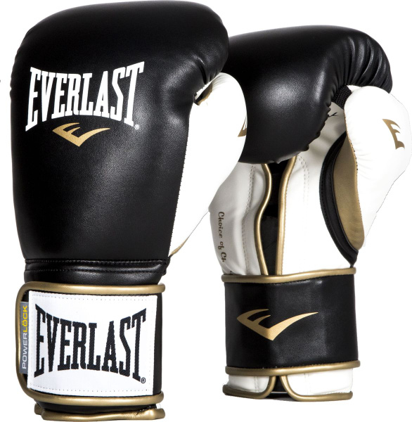 Боксерские перчатки Everlast Powerlock, тренировочные, 14 - купить по ...