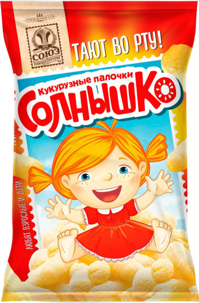 Кукурузные палочки Союзпищепром Солнышко, 130 г х 30 шт - купить с ...