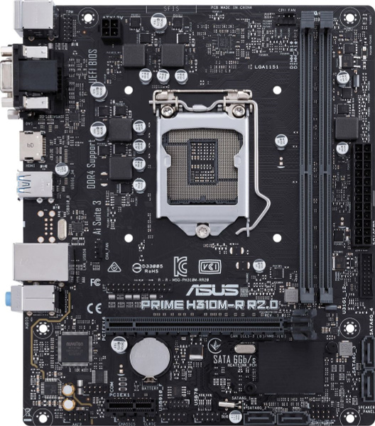 Материнская плата ASUS PRIME H310M-R R2.0 купить по низкой цене с ...