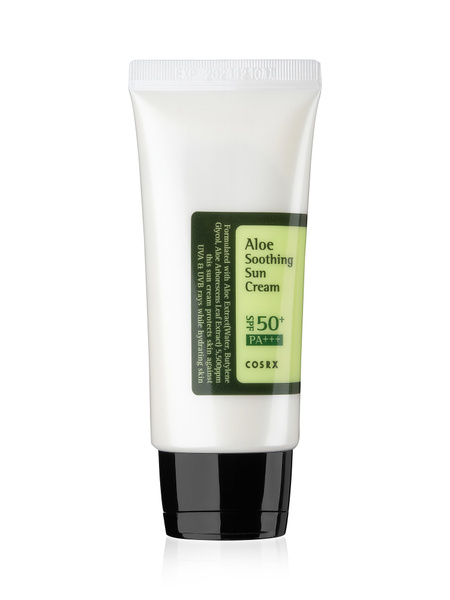 COSRX Солнцезащитный крем с алоэ Aloe Soothing Sun Cream SPF50 PA ...