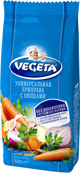 Vegeta Вегета универсальная приправа с овощами, 500 г купить на OZON по ...
