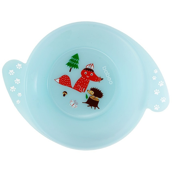 Тарелка детская глубокая 6 мес+ Love story Fox BABOO - купить с ...