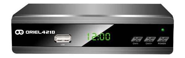 ТВ-тюнер Oriel 421D, черный купить по выгодной цене в интернет-магазине ...