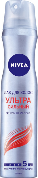 Лак для волос Nivea "Ультра Сильный", 250 мл - купить с доставкой по ...