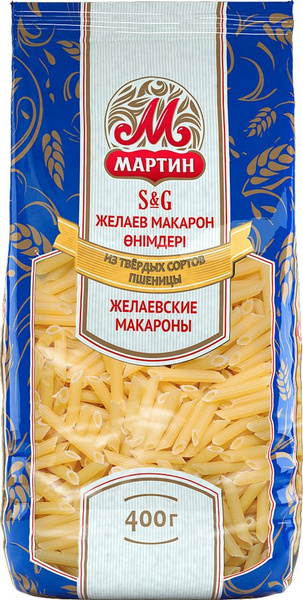 Макароны Мартин "Перья №1", 20 шт по 400 г - купить с доставкой по ...