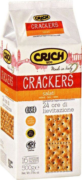 Крекер Crich Salted crackers Соленый, 500г - купить с доставкой по ...