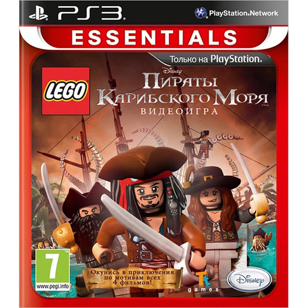Игра Disney. LEGO Пираты Карибского Моря (PlayStation 3, Русская версия ...
