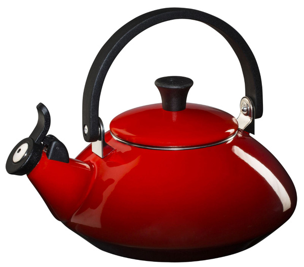 Стальной эмалированный чайник со свистком Zen 1.5 л, Le Creuset, Вишня ...
