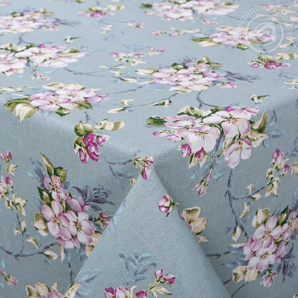Скатерть из рогожки 150х120 Живопись / Скатерть кухонная на стол ...