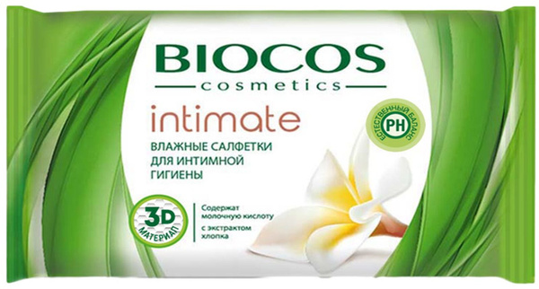 BioCos Влажные салфетки 15 шт - купить с доставкой по выгодным ценам в ...