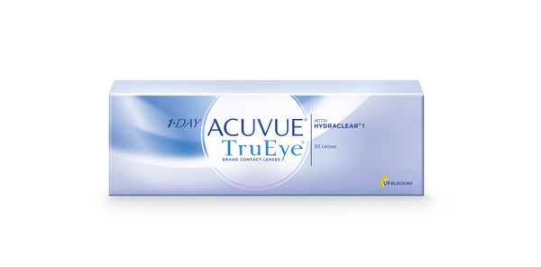 Контактные линзы ACUVUE 1-Day Acuvue TruEye Однодневные, 30 шт. -1.75 R ...