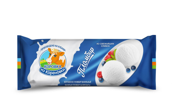 Пломбир Коровка из Кореновки, 400 г - купить с доставкой по выгодным ...