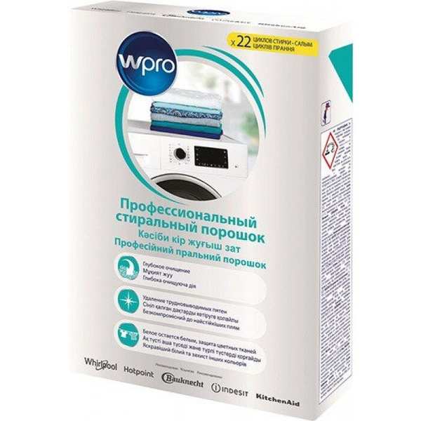 Профессиональный стиральный порошок 1,2 кг WPRO WMP200 - купить с ...