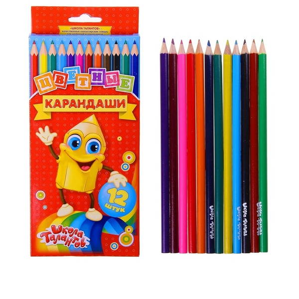 Карандаши цветные Ozon