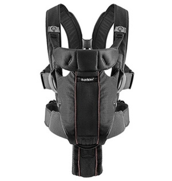 Babybjorn рюкзак для переноски ребенка Miracle облегченный черный ...