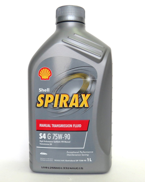 Масло трансмиссионное Shell Spirax S4 G 75W-90 1л - купить по выгодной ...