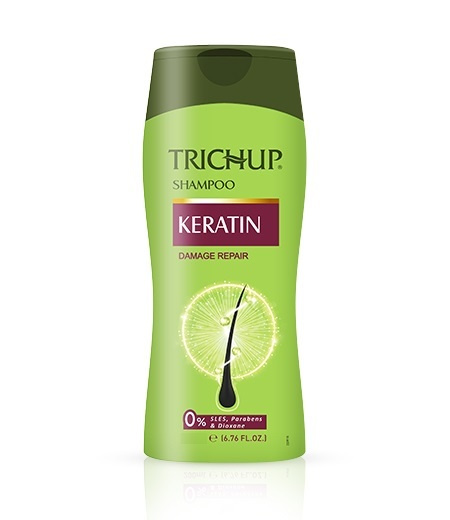 Шампунь для волос Vasu Trichup Keratin c кератином для восстановления ...