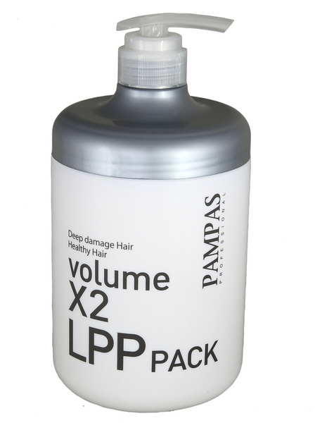 Pampas Маска для волос восстанавливающая Volume X2 LPP Hair Pack, 1000 ...