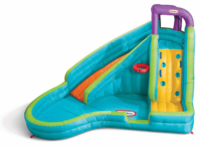 little tikes blow up pool with slide