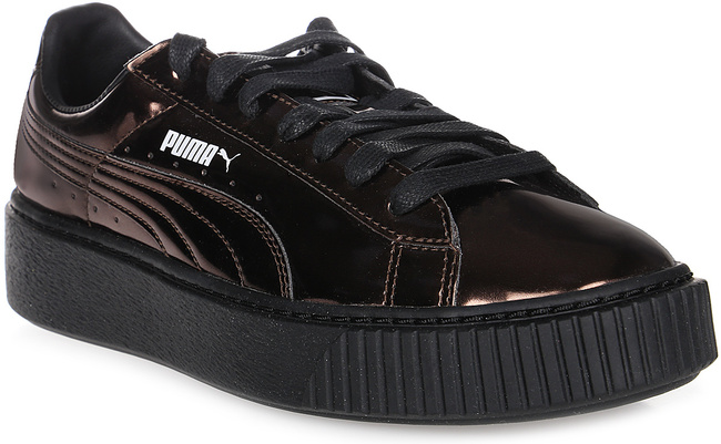 puma basket trim metallic