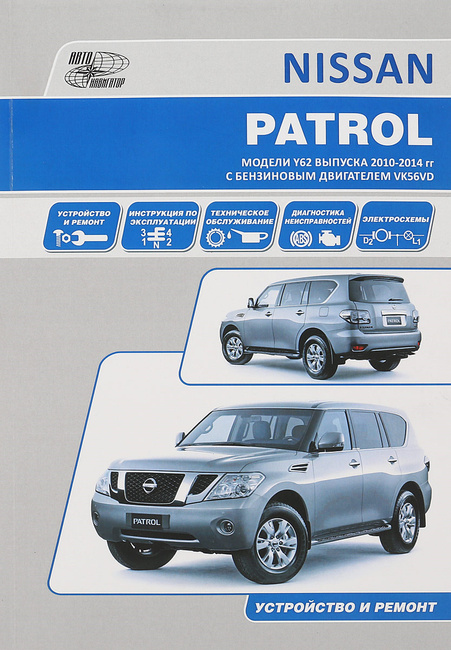 Nissan patrol y62 руководство по ремонту