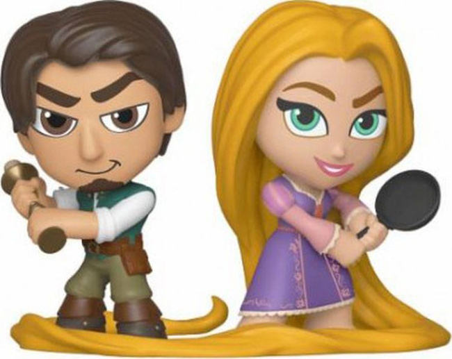Tangled Mini Vinyl Figures - Funko Disney Rapunzel /& Flynn