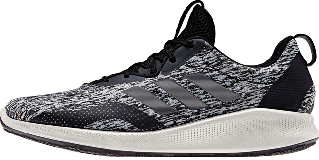 Кроссовки мужские Adidas Purebounce+ Street, цвет: серый. B96360. Размер  7,5 (40)