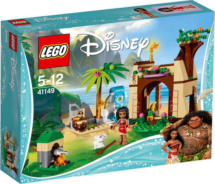 LEGO Disney Princess 41149 Приключения Моаны на затерянном острове Конструктор  #1