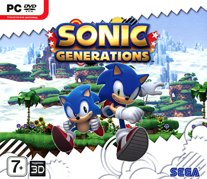 Диск Sonic Generations 2. Sonic Generations диск. Sonic Generations PC DVD. Sonic Generations диск ПК.