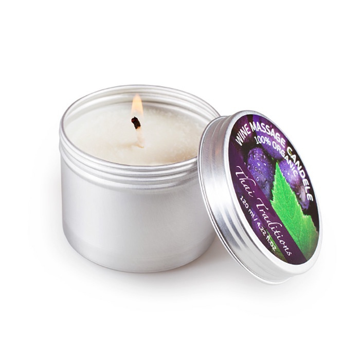 Массажная свеча Swede Senze Massage Candle Blissful, 150 мл с расслабляющим ароматом