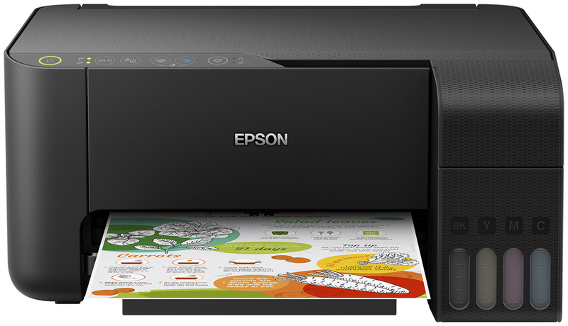 Мфу струйное epson l3101 видео обзор