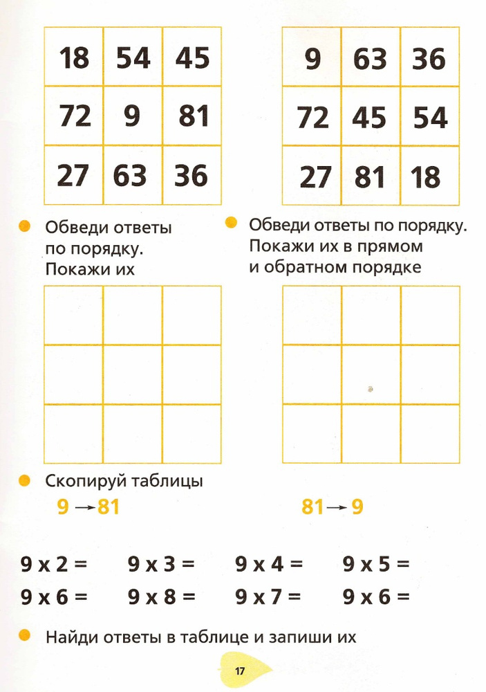 Программа школа умножения